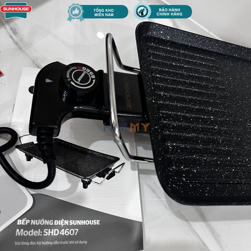 Bếp nướng điện Sunhouse SHD4607 - 1500W